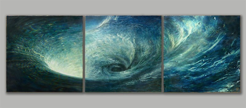 Vortex Triptych 90 x 30 Vortex Triptych 90 x 30